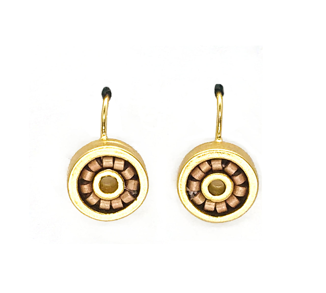 Aretes Iris dorado