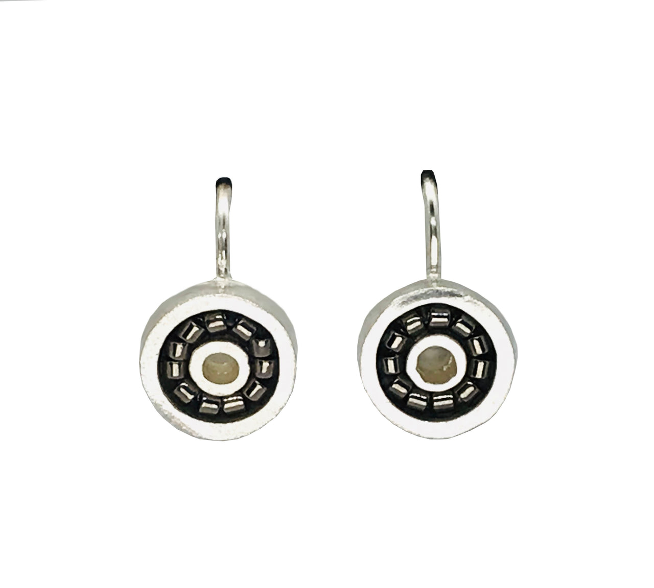 Aretes Iris plata