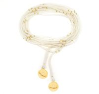 Thumbnail for Collar enredable perla detalles dorado.