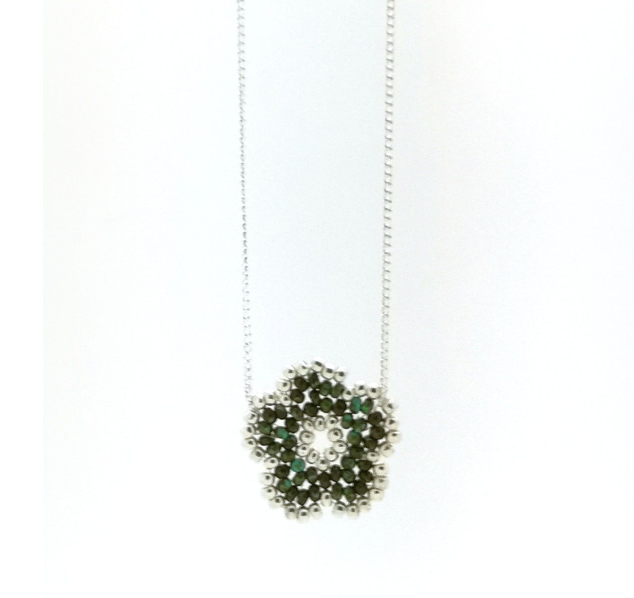 Collar 1 nomeolvides plata.