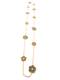 Thumbnail for Collar 12 nomeolvides dorado.