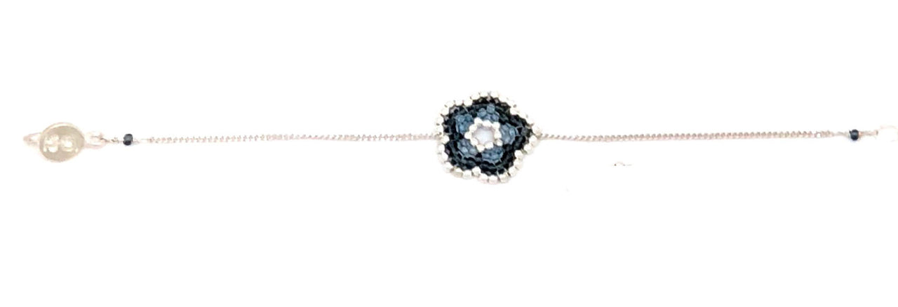 Pulsera 1 nomeolvides plata.