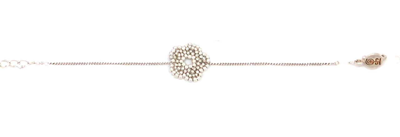 Pulsera 1 nomeolvides plata.