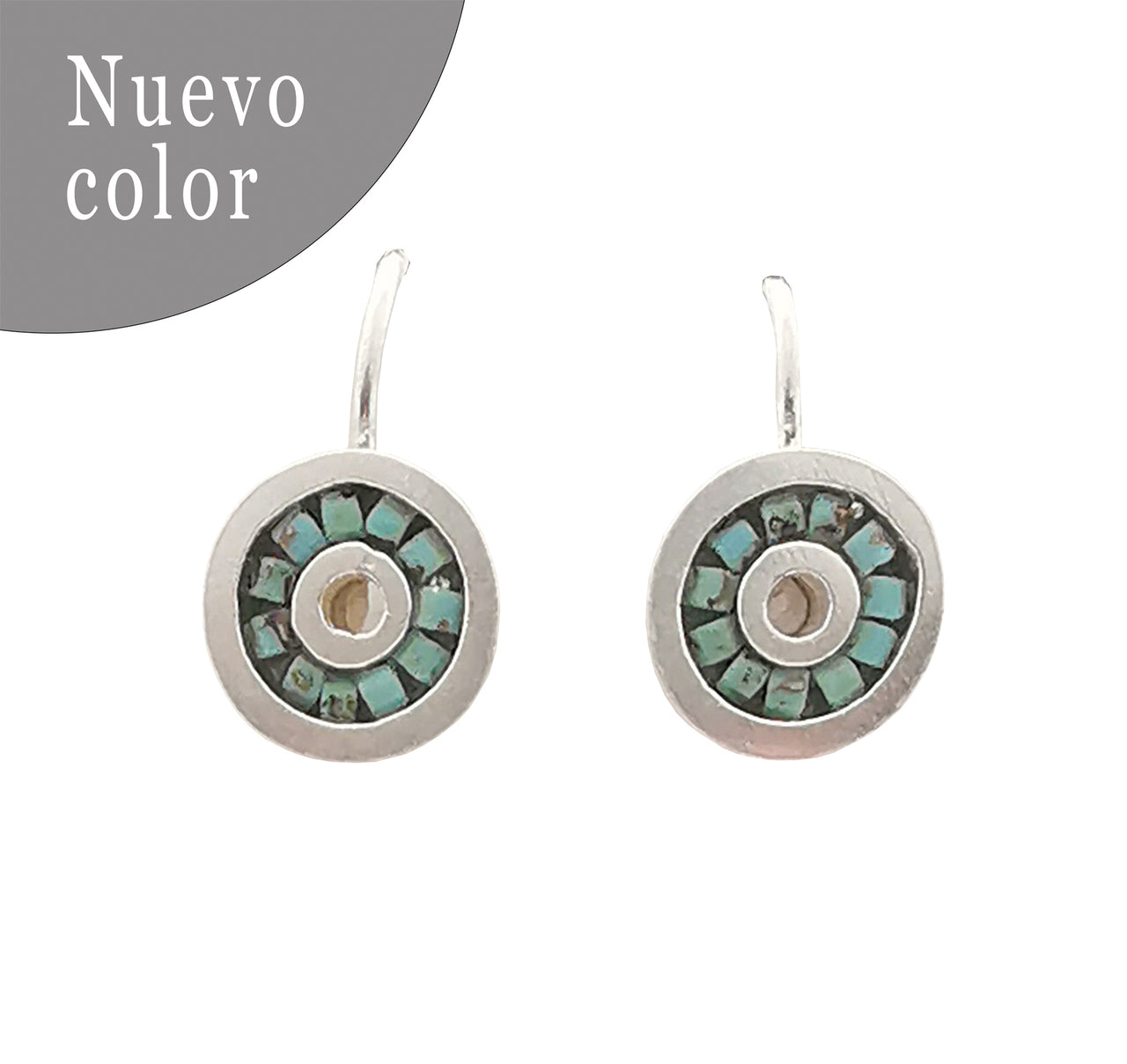 Aretes Iris plata