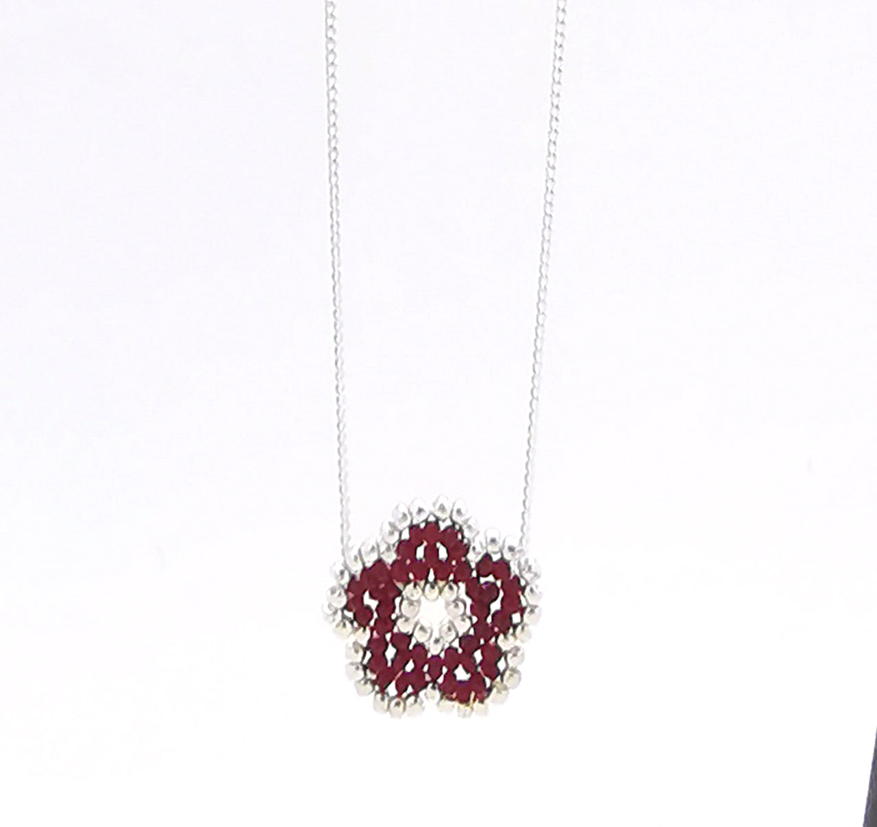 Collar 1 nomeolvides plata.