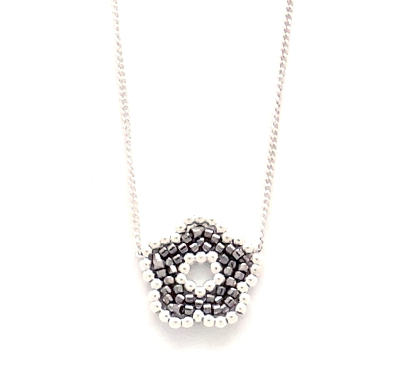 Collar 1 nomeolvides plata.