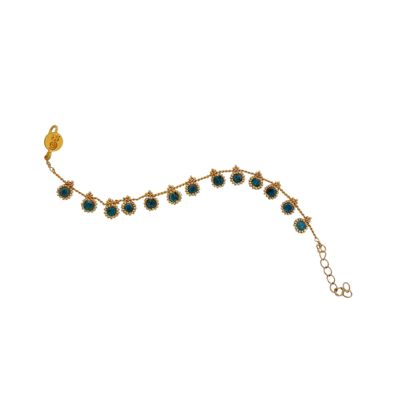 Pulsera KATARI 13 Piedra Apatita