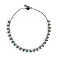 Thumbnail for Collar KATARI 25 Piedra Apatita Plata Pavonada