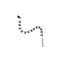 Thumbnail for Pulsera KATARI 13 Piedra Iolita Plata Pavonada