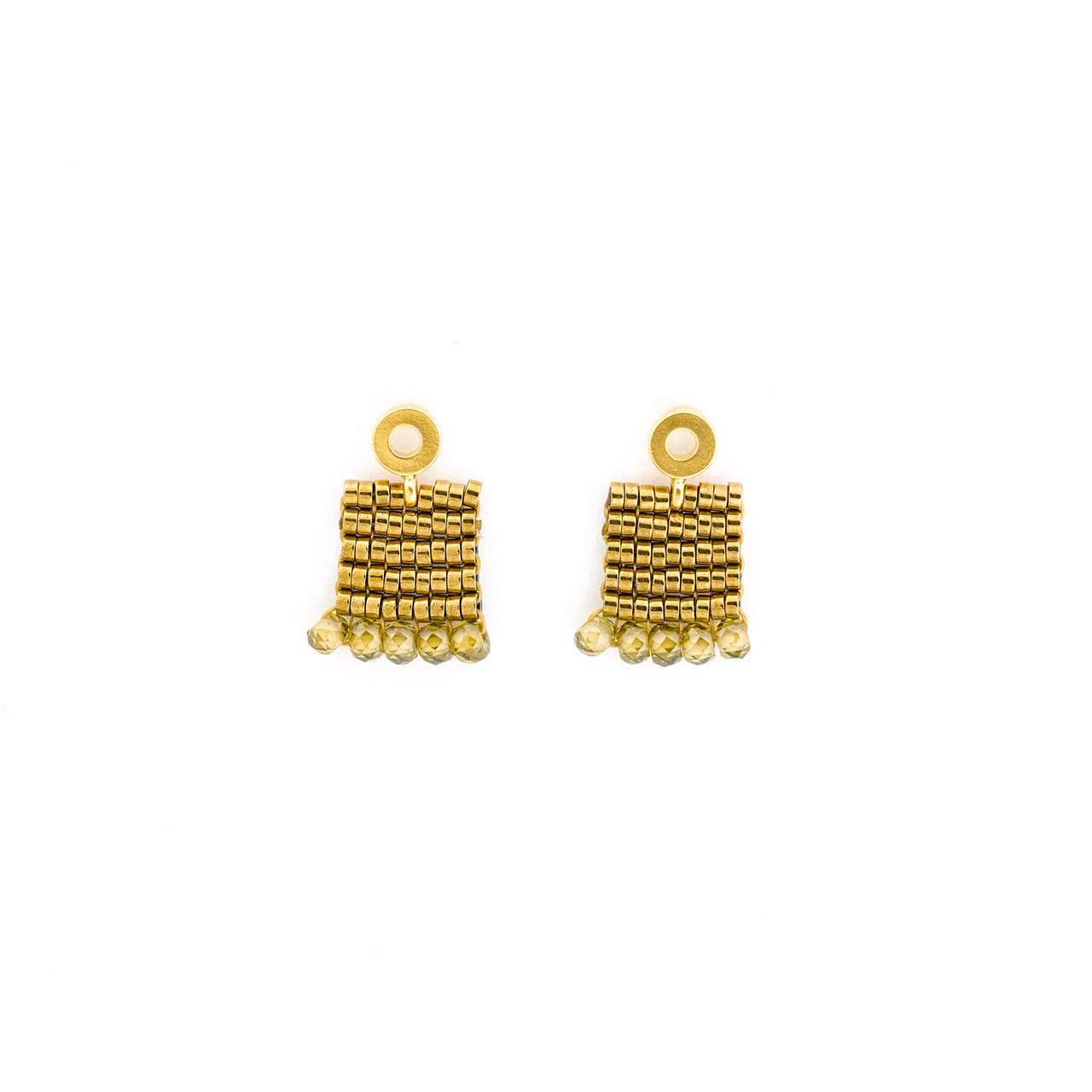 Aretes Ange Circonia Verde