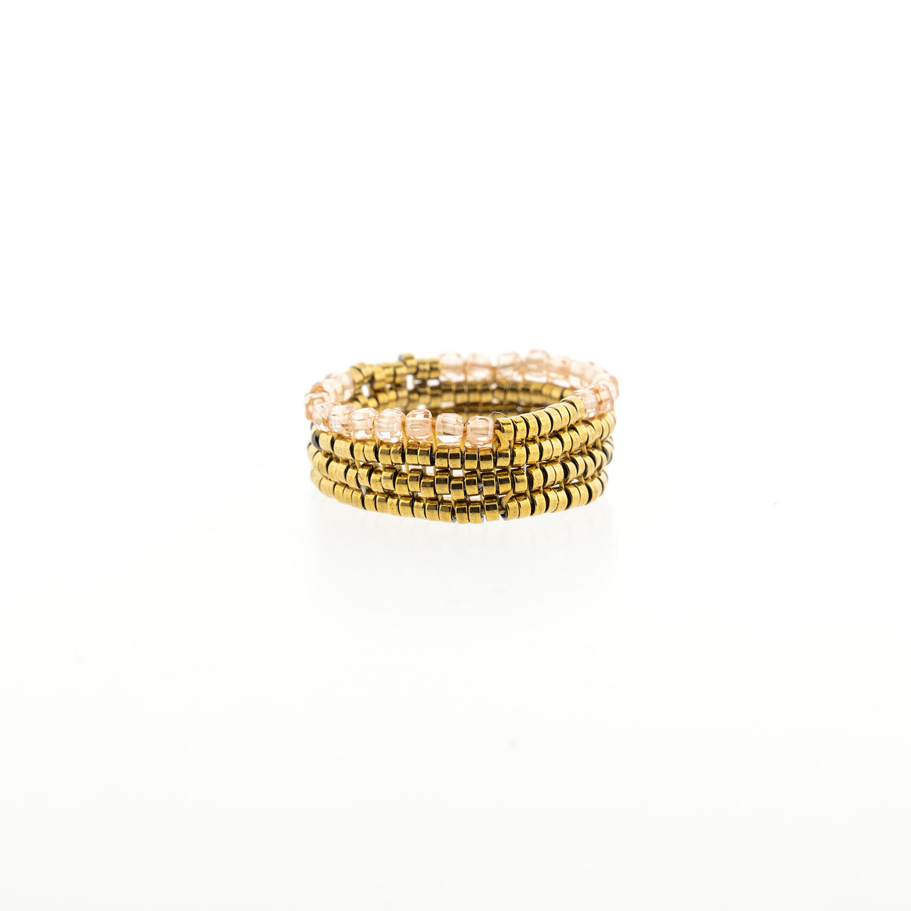 Anillo Ange Circonia Beige