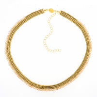 Thumbnail for Collar Ange Zirconia Beige