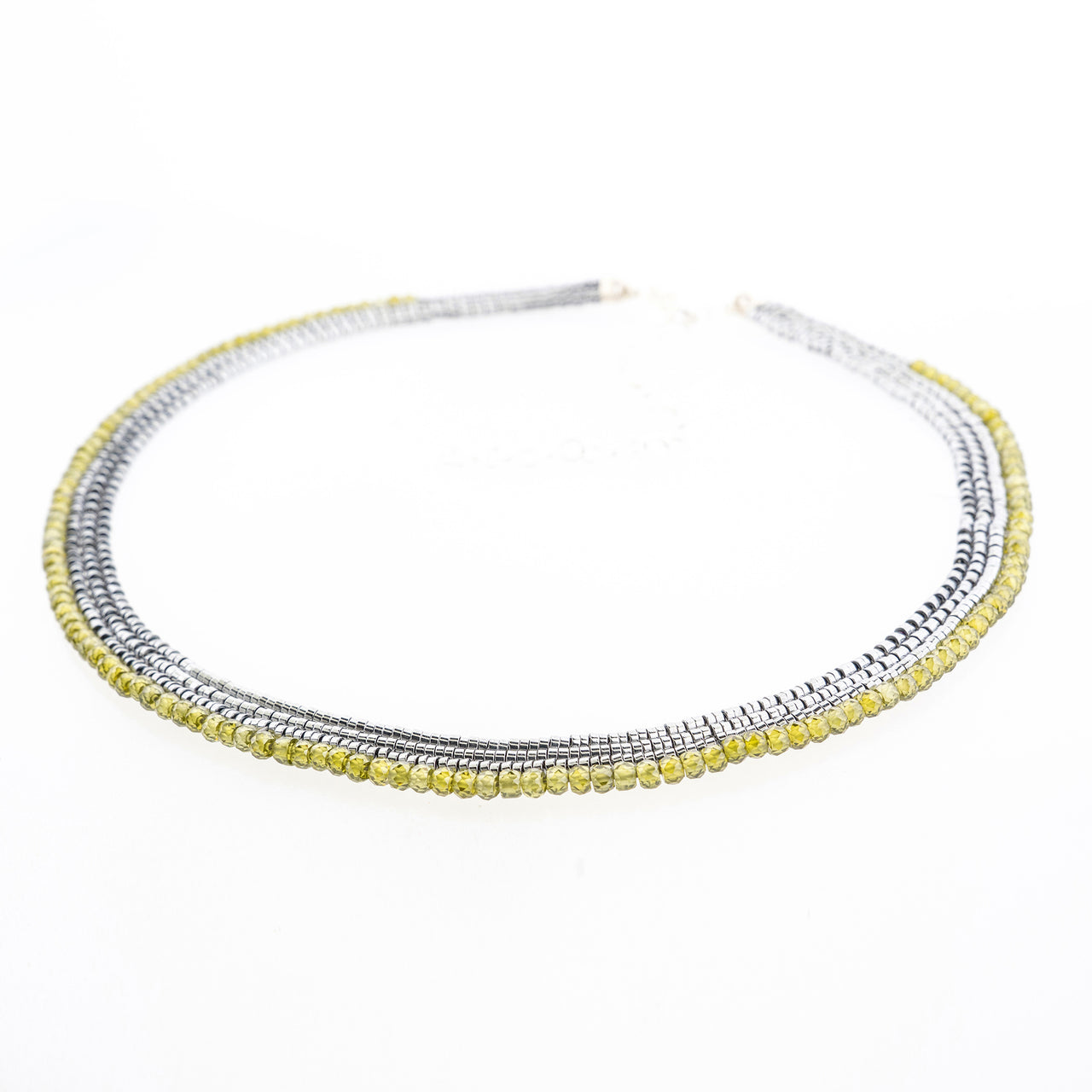 Collar Ange Zirconia Verde
