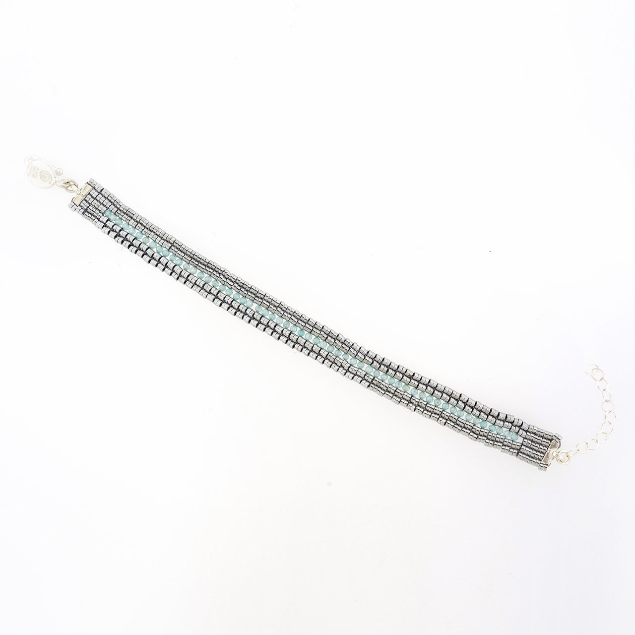 Pulsera Ange Piedras Varias Aguamarina