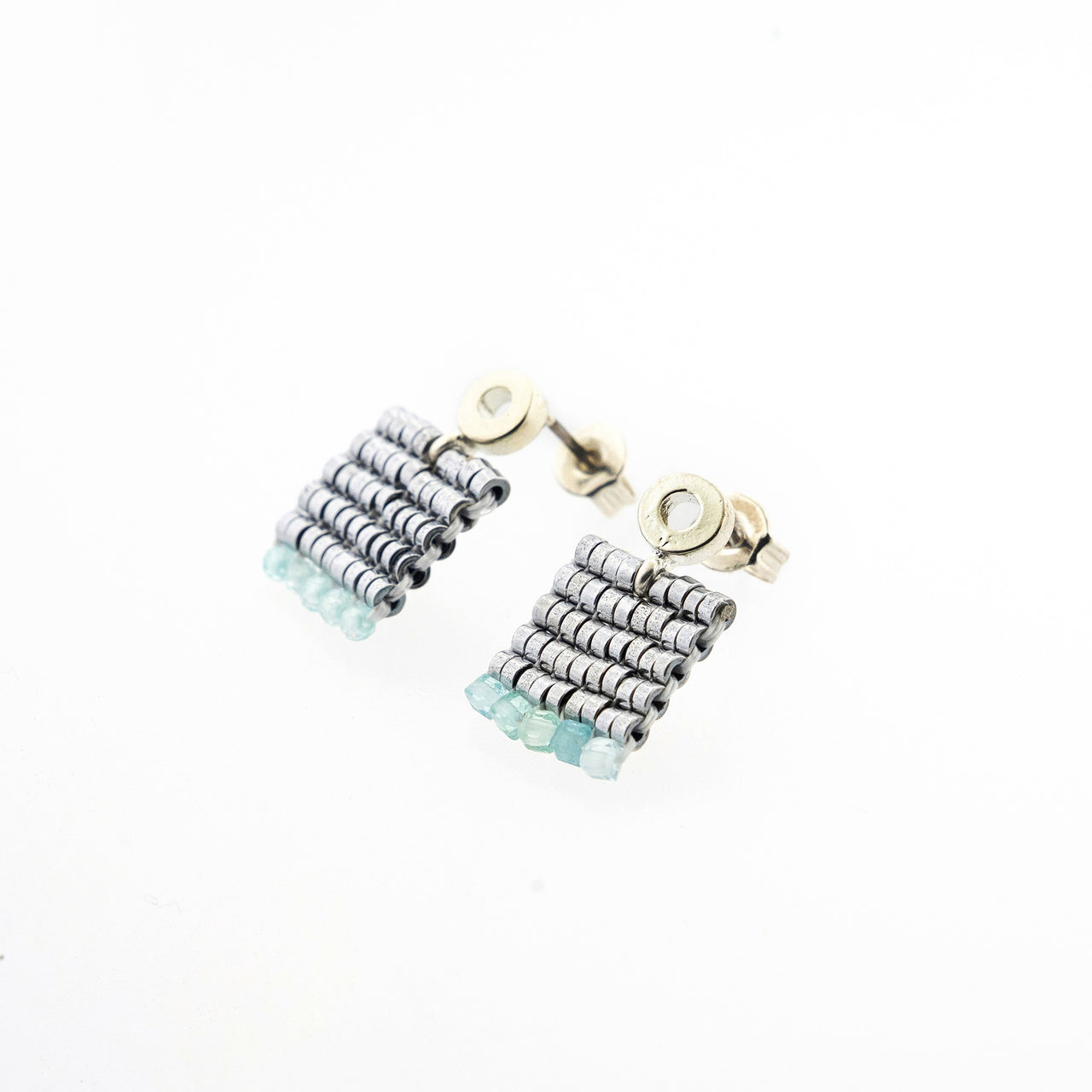 Aretes Ange Aguamarina
