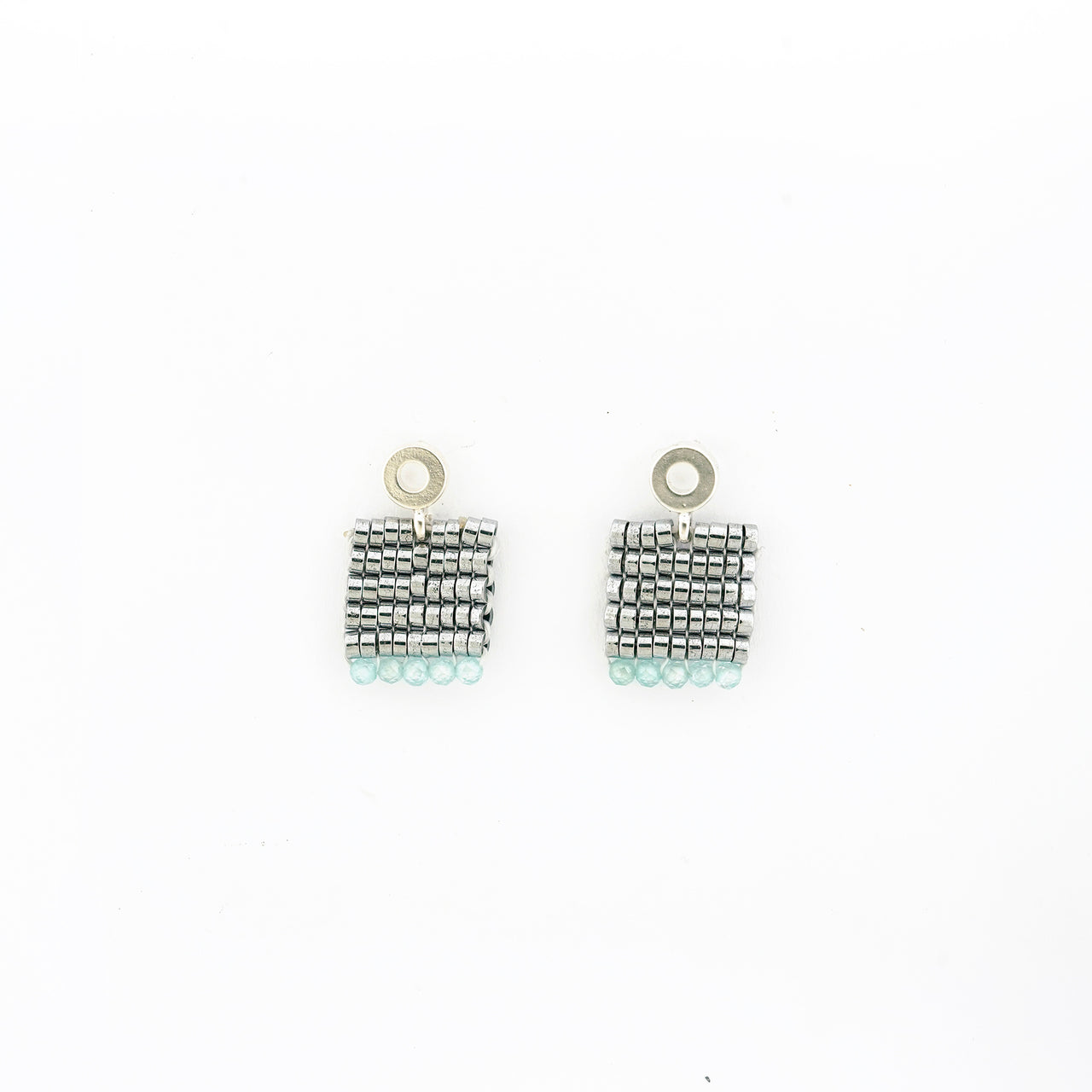 Aretes Ange Aguamarina