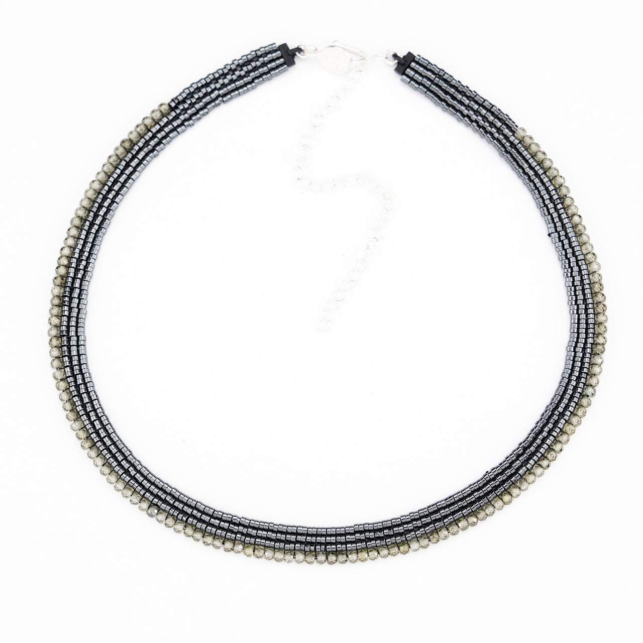 Collar Ange Zirconia Verde