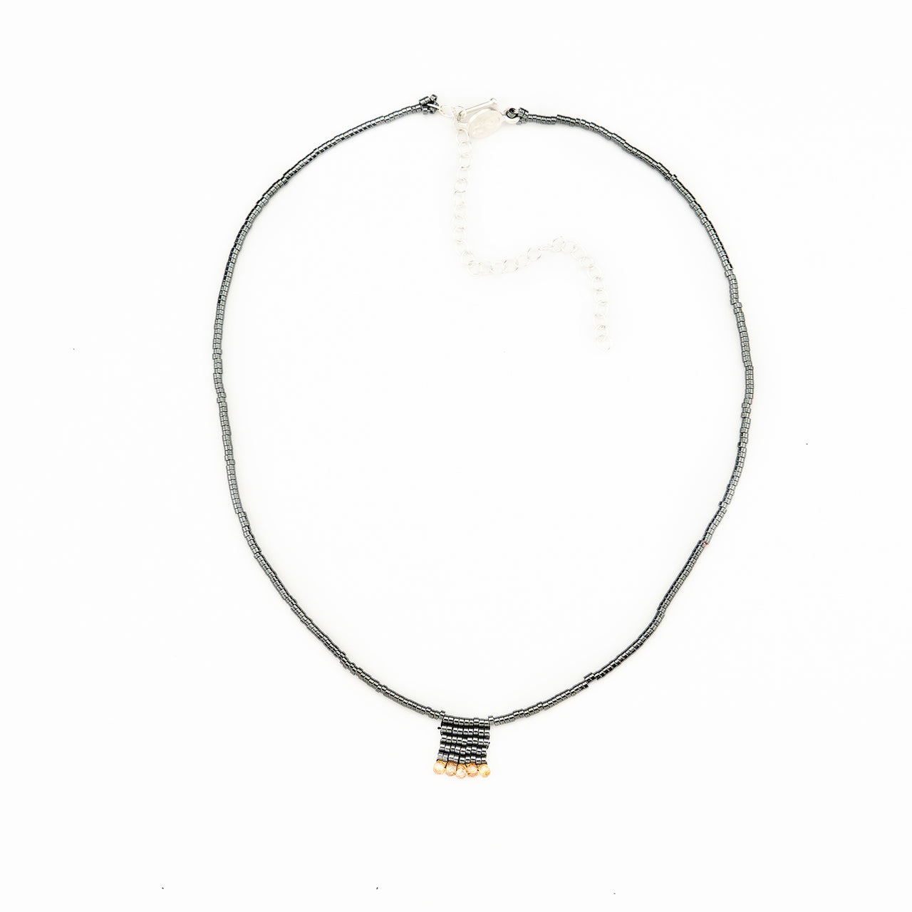 Collar Ange Dije Zirconia Beige