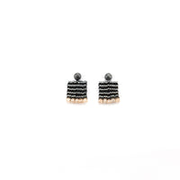 Thumbnail for Aretes Ange Circonia Beige