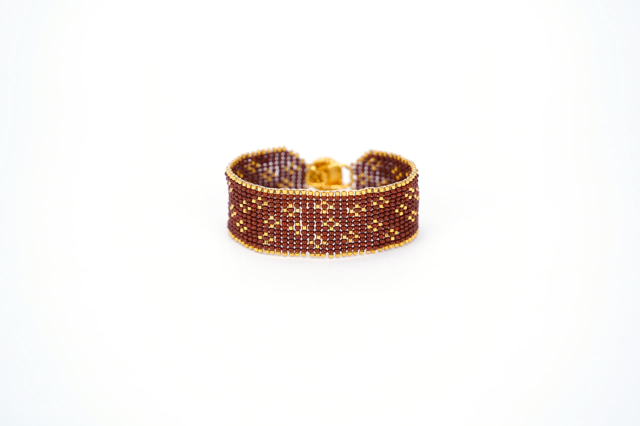 Taller de puntada TELAR / brazalete mediano