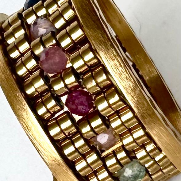 Taller de puntada PEYOTE RECTÁNGULO / Anillo.