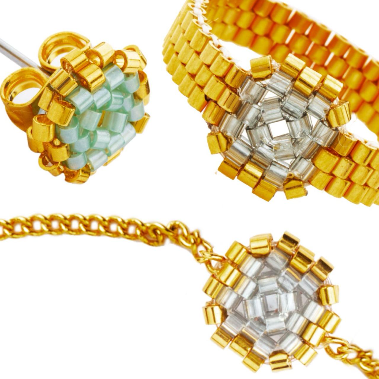Taller de puntada PEYOTE / diamantes