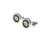 Aretes Iris plata