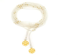 Thumbnail for Collar enredable perla detalles dorado.