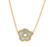 Collar 1 nomeolvides dorado